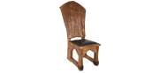 fotel rustykalny