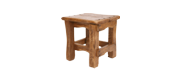 Stołek rustykalny